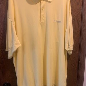Colombia Sportswear PFD OMNI SHADE YELLOW 100% polyester new